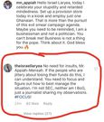 NAM 1 versus Israel Laryea on Instagram