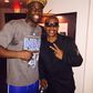 NBA star, Draymond Green and MC Hammer at the victory party