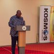 President Mahama speaking at the 20th GJA awards