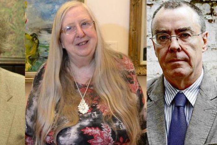 Paul Muldoon, Eiléan Ní Chuilleanáin and Ciaran Carson: shortlisted for Forward Best Collection award