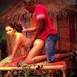 Fans molest Rapper, Nicki Minaj's wax figure recently unveiled at Madam Tussauds wax museum in Vegas