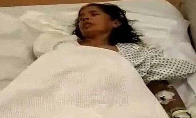 An Indian housemaid had her hand hacked off allegedly by her female employer in Saudi Arabia after she asked for her pay.