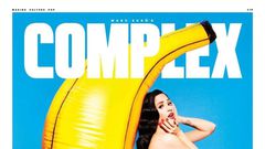 Demi Lovato for Complex magazine's October-November 2015 issue