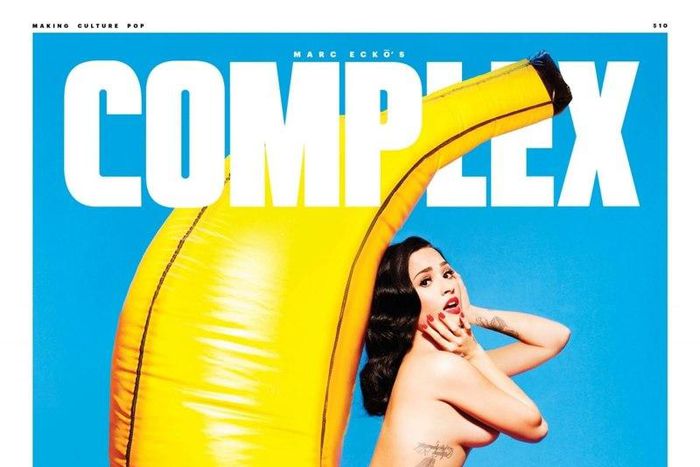 Demi Lovato for Complex magazine's October-November 2015 issue