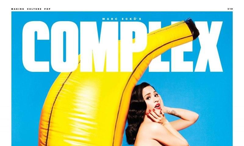 Demi Lovato for Complex magazine's October-November 2015 issue
