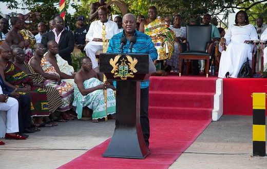 President Mahama inaugurates recreational park in Kumasi