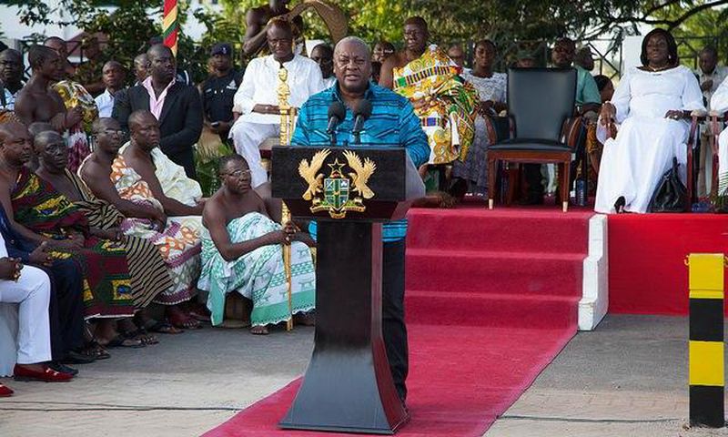 President Mahama inaugurates recreational park in Kumasi