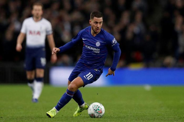 Eden Hazard has carried Chelsea's hopes during their recent dip