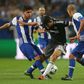 Chelsea's Diego Costa in action with Porto's Ruben Neves and Maxi Pereira Action Images via Reuters / Matthew Childs Livepic