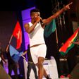 Shatta Wale stripped to his boxers at Tigo Ghana Meets Naija