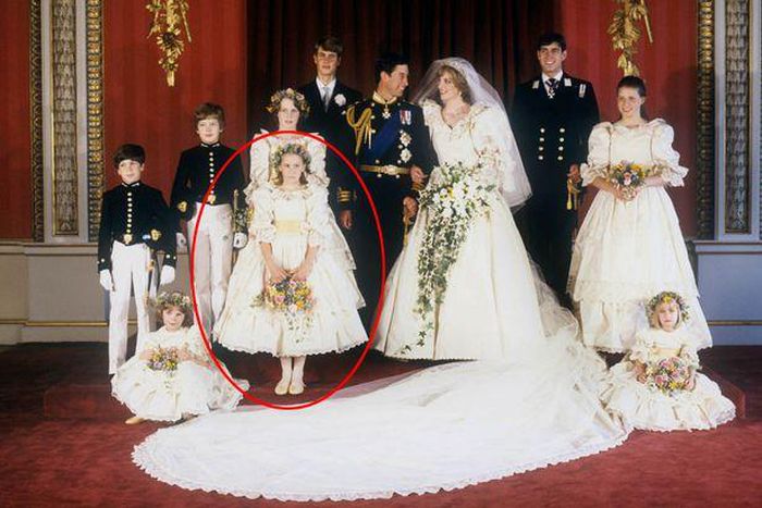 Sarah-Jane Gaselee was one of the bridesmaids