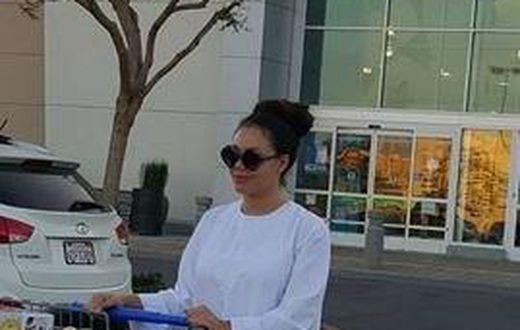 Nadia Buari shopping for her kids
