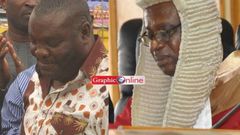 From left: Mr Justice Ajet-Nasam and Mr Justice Charles Quist