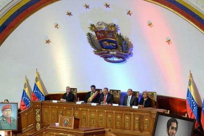 Venezuelan President Nicolas Maduro says the opposition is staging events to gain media attention and make the government look bad