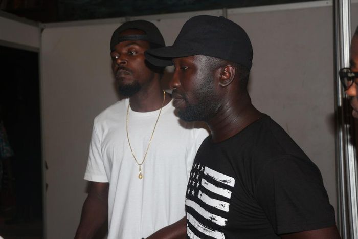 Hiplife artiste, Kwaw Kese was at the event grounds