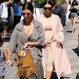 Kourtney Kardashian and Kim Kardashian West