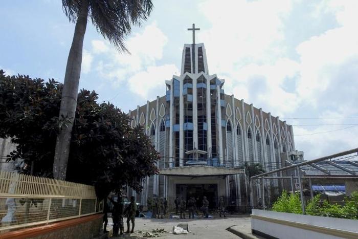 The deadly church bombing in the southern Philippines killed worshippers and soldiers during Sunday mass