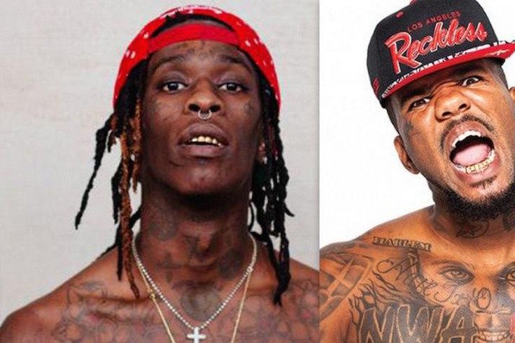The Game and Young Thug beefing