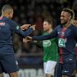 PSG pair Kylian Mbappe and Neymar will take on either Stasbour or Grenoble in the French Cup