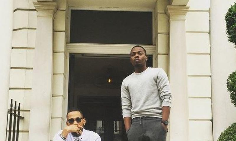 Phyno and Olamide in London