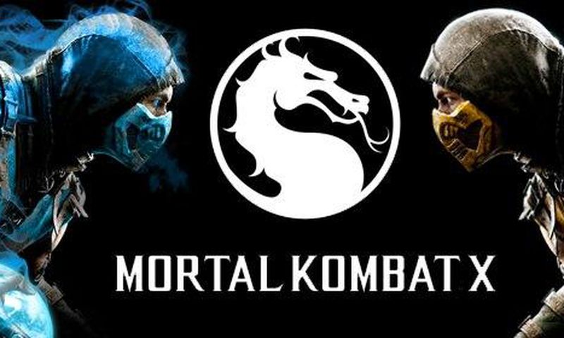 Mortal Kombat X wallpaper featuring game characters Sub Zero and Scorpion