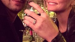 Kaitlin Doubleday and her fiance, Devin Lucien in Paris