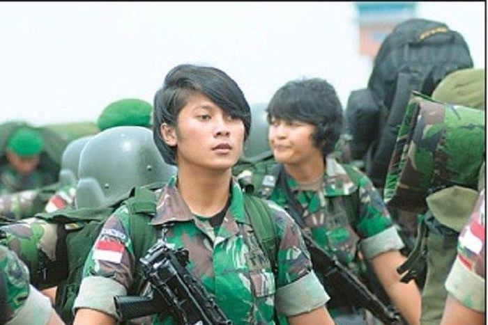 Female recruits into Indonesian military must have a virginity test.
