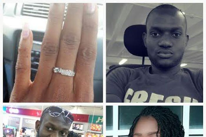 Aniete Ekanem and his fiancee, Marvis Ogar