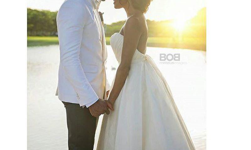 The celebrity couple celebrated their one year anniversary two months ago
