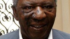 Zambia's Finance Minister Alexander Chikwanda   at the State House in the capital Lusaka in a file photo.    REUTERS/Mackson Wasamunu