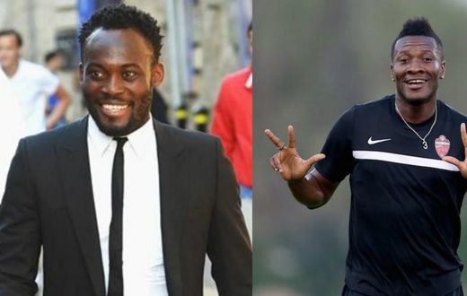 Essien and Gyan