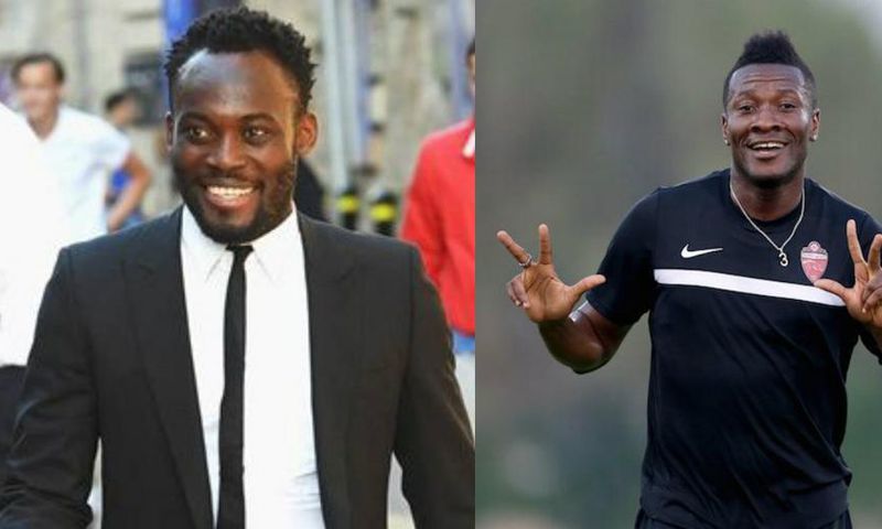 Essien and Gyan
