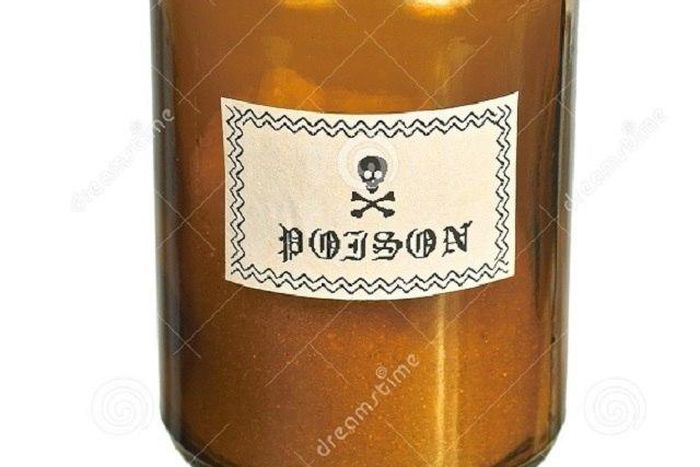 Bottle of poison