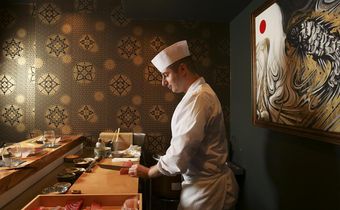 A Hotel Room With a Sushi Bar Instead of a Bed