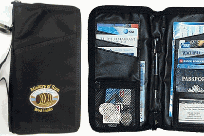 Never put your passport, credit cards or wallet in the same purse or wallet