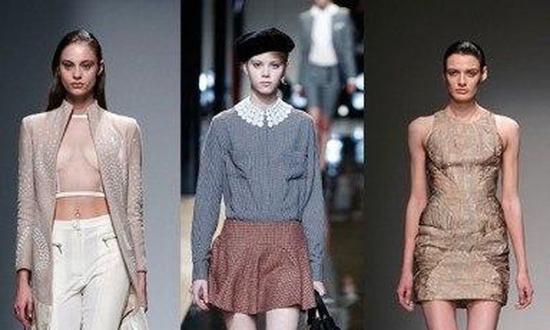 Anorexic models at the last paris fashion week