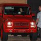 Kylie Jenner pictured in her G-Wagon
