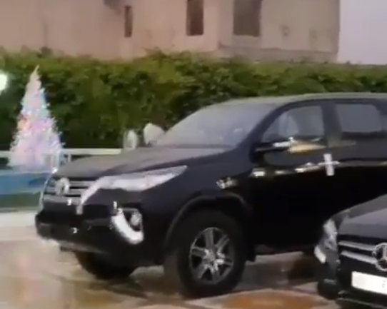 Watch video of Nam1's luxury cars inside his Trasacco mansion