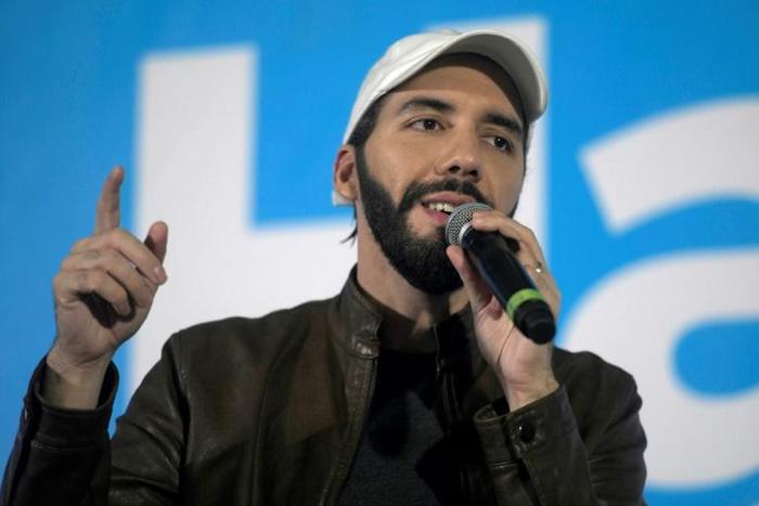 Nayib Bukele, 37, is favored to win El Salvador's presidency, according to polling ahead of the vote