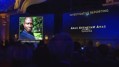 Anas dedicates award to slain journalist Hussein-Suale