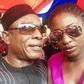 Nkem Owoh and Yvonne Jegede at the burial