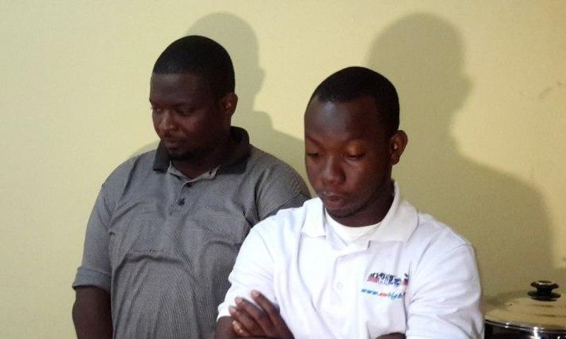 The suspects, (from left): Selasie Dorfenyo and Eric Akpanya