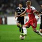 Arsenal midfielder Emile Smith-Rowe (C) is set to become the fourth UK teenager playing in the Bundesliga with RB Leipzig reportedly hoping to sign him on loan until the end of the season before the transfer window closes on Thursday.
