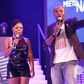 Afia Schwarzenegger and DKB at Tigo Ghana Meets Naija concert