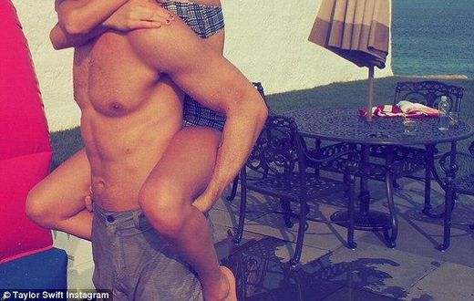 Taylor Swift and Calvin Harris