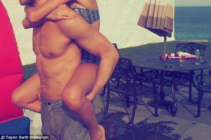 Taylor Swift and Calvin Harris