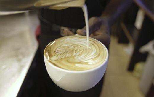 A cappuccino is prepared at a Nairobi Java House outlet in Nairobi January 21, 2012. REUTERS/Noor Khamis