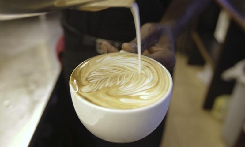 A cappuccino is prepared at a Nairobi Java House outlet in Nairobi January 21, 2012. REUTERS/Noor Khamis