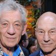 Ian McKelly and Patrick Stewart