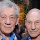 Ian McKelly and Patrick Stewart